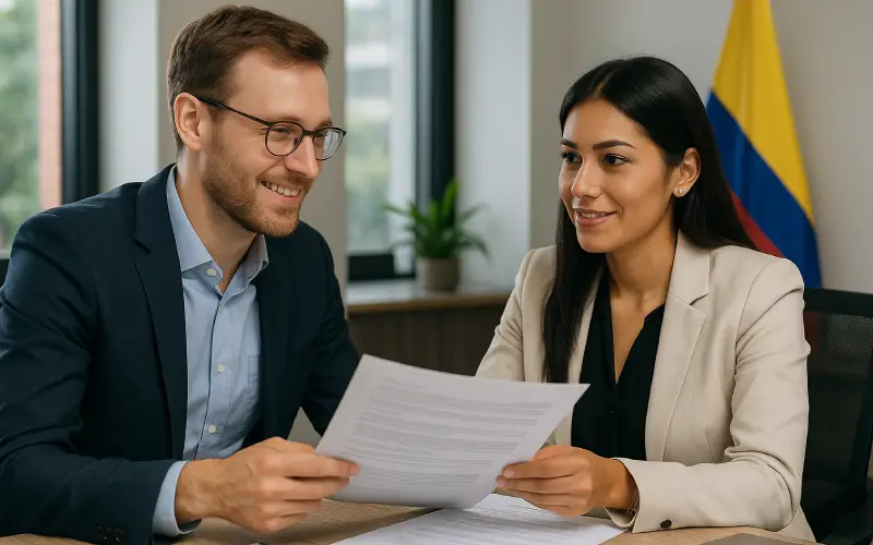 Steps that a foreigner must follow to set up a company in Colombia